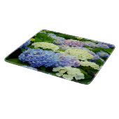 Planche À Découper CARTE DE COUPE EN VERRE Hydrangea Mix-6x7 (Coin)