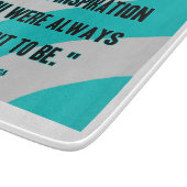 Planche À Découper Carte de coupe en verre Inspiration (Coin)