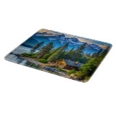 Planche À Découper Carte de coupe Mountain View (Coin)