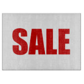 PLANCHE À DÉCOUPER CARTE DE COUVERTURE DE VENTE (Devant)