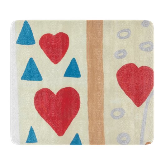 Planche À Découper Carte de découpage Love Path (Devant)