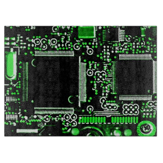 Planche À Découper Carte de découpe Circuit vert 2 (Devant)