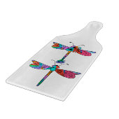 Planche À Découper Carte de découpe de libellules électriques (Coin)