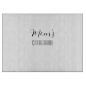 Planche À Découper Carte de découpe de maman (Devant)