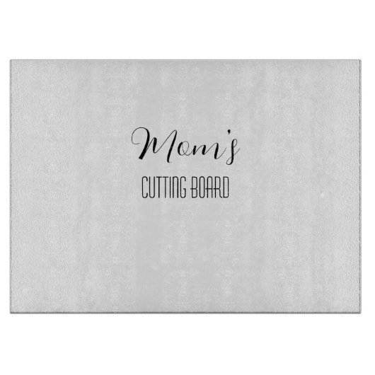 Planche À Découper Carte de découpe de maman (Devant)