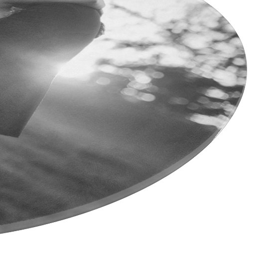 Planche À Découper Carte de découpe de Mariage de texte personnalisab (Coin)