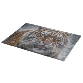 Planche À Découper Carte de découpe de tigre de Sibérie (Coin)