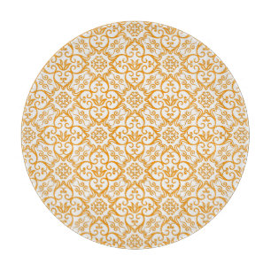 Planche À Découper Carte de découpe Gold Damask