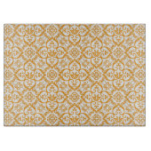 Planche À Découper Carte de découpe Gold Damask (Devant)