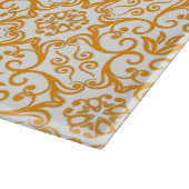 Planche À Découper Carte de découpe Gold Damask (Coin)
