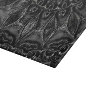 Planche À Découper Carte de découpe Mandala au charbon (Coin)
