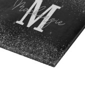 Planche À Découper Carte de découpe Monogramme Parties scintillant en (Coin)