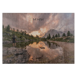 Planche À Découper Carte de découpe monographique personnalisée Mount