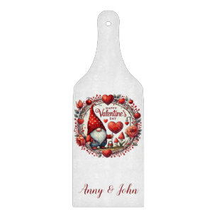 Planche À Découper Carte de découpe personnalisée Heureuse Sainte-Val