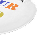 Planche À Découper Carte de découpe professionnelle du texte du logo  (Coin)