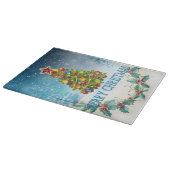 Planche À Découper Carte de Joyeux Noël (Coin)