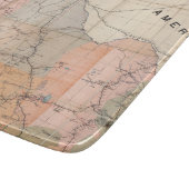 Planche À Découper Carte (de lettre de communications) du Mexique (Coin)