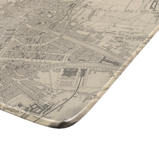 Planche À Découper Carte de liège, Irlande (Coin)