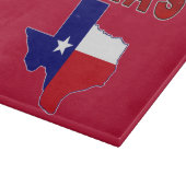 Planche À Découper Carte des drapeaux avec le Texas (Coin)