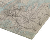 Planche À Découper Carte des rois, reines, Long Island (Coin)