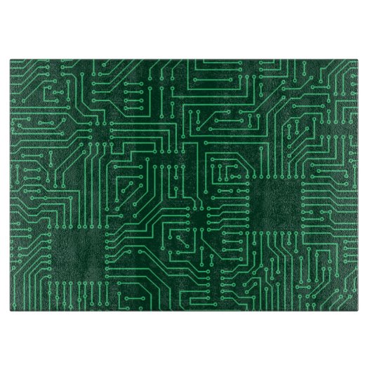 Planche À Découper Carte d'ordinateur (Devant)