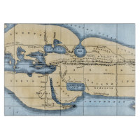 CARTE DU MONDE : ERATOSTHENES