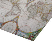 Planche À Découper CARTE du MONDE, XVIIème siècle (Coin)