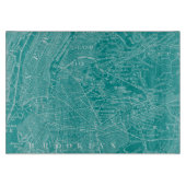 Planche À Découper Carte graphique de New York (Devant)