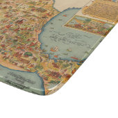 Planche À Découper Carte imagée du Mexique (Coin)