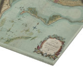 Planche À Découper CARTE : La JAMAÏQUE, 1756 (Coin)