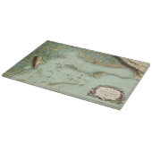 Planche À Découper CARTE : La JAMAÏQUE, 1756 (Coin)