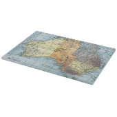 Planche À Découper CARTE : L'AUSTRALIE, c1890 (Coin)