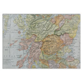 PLANCHE À DÉCOUPER CARTE : L'ECOSSE (Devant)