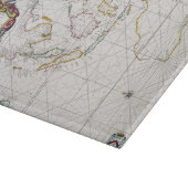 PLANCHE À DÉCOUPER CARTE : LES INDES EST, 1670 (Coin)