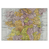 Planche À Découper CARTE : L'IRLANDE, c1890 (Devant)