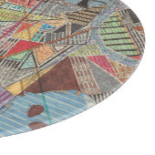 Planche À Découper Carte moderne de New York I (Coin)