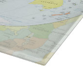 Planche À Découper Carte mondiale Globe Pays Atlas (Coin)