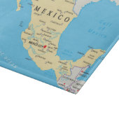 Planche À Découper Carte politique du Mexique (Coin)