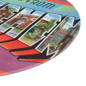 Planche À Découper Carte postale de Bethlehem PA (Coin)