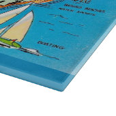 Planche À Découper Carte postale de Caroline du Sud (Coin)