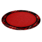 Planche À Découper Carte rouge noire découpée (Coin)