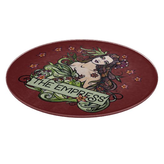 Planche À Découper Carte Tarot Empress (Coin)