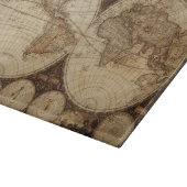 Planche À Découper Carte vintage (Coin)