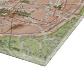 Planche À Découper Carte vintage de Paris (1920) (Coin)