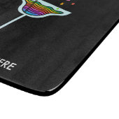 PLANCHE À DÉCOUPER CARTES DE COUPE EN VERRE - MARGARITA DESIGN (Coin)