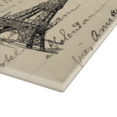 Planche À Découper Cartes postales françaises de Paris Tableau de cou (Coin)