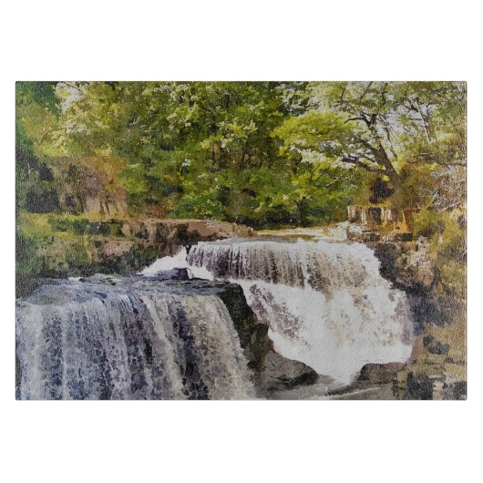 PLANCHE À DÉCOUPER CASCADE (Devant)