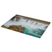 Planche À Découper Cascade de Godafoss, Islande (Coin)