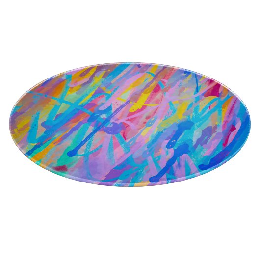 Planche À Découper Cascade vibrante (Coin)