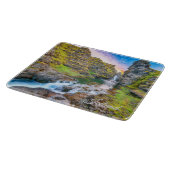Planche À Découper Cascades de Kolufossar, Islande (Coin)